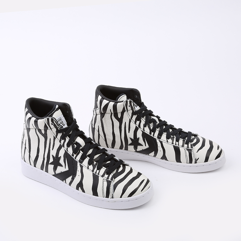 Мужские кеды Converse Pro Leather Mid (167934)  - цена, описание, фото 3